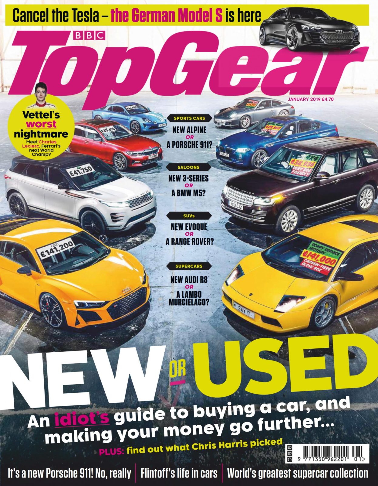 BBC Top Gear BBC疯狂汽车秀杂志  JANUARY 2019年1月刊
